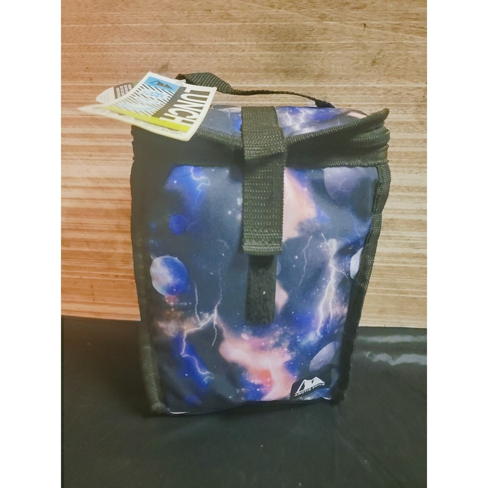 Arctic Zone‎ Galaxy Space Insulated Lunch Bag Microban Leak Proof New With Tags